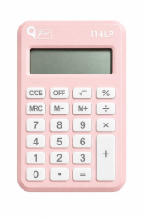 PIN HESAP MAKINESI CEP TIPI 8 HANE P.PEMBE (114LP)