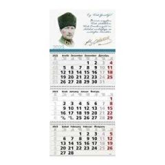 GIPTA GEMICI TAKVIMI ATATURK 78x33 BRISTOL A05-BRS