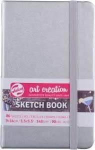 TALENS ART SKETCH BLCK S.SLVR.9X14 140gr