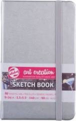 TALENS ART SKETCH BLCK S.SLVR.9X14 140gr