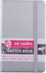 TALENS ART SKETCH BLCK S.SLVR.9X14 140gr