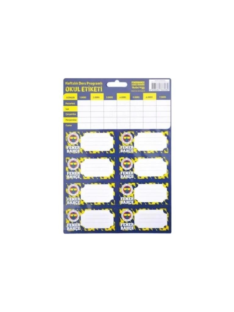 Fenerbahçe Okul Etiketi Ders Programlı 463642