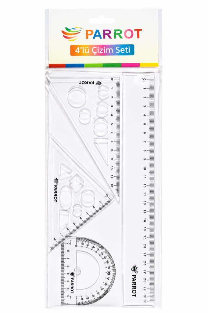 PARROT 4 LU CIZIM TAKIMI 30cm (26004322)PR-360