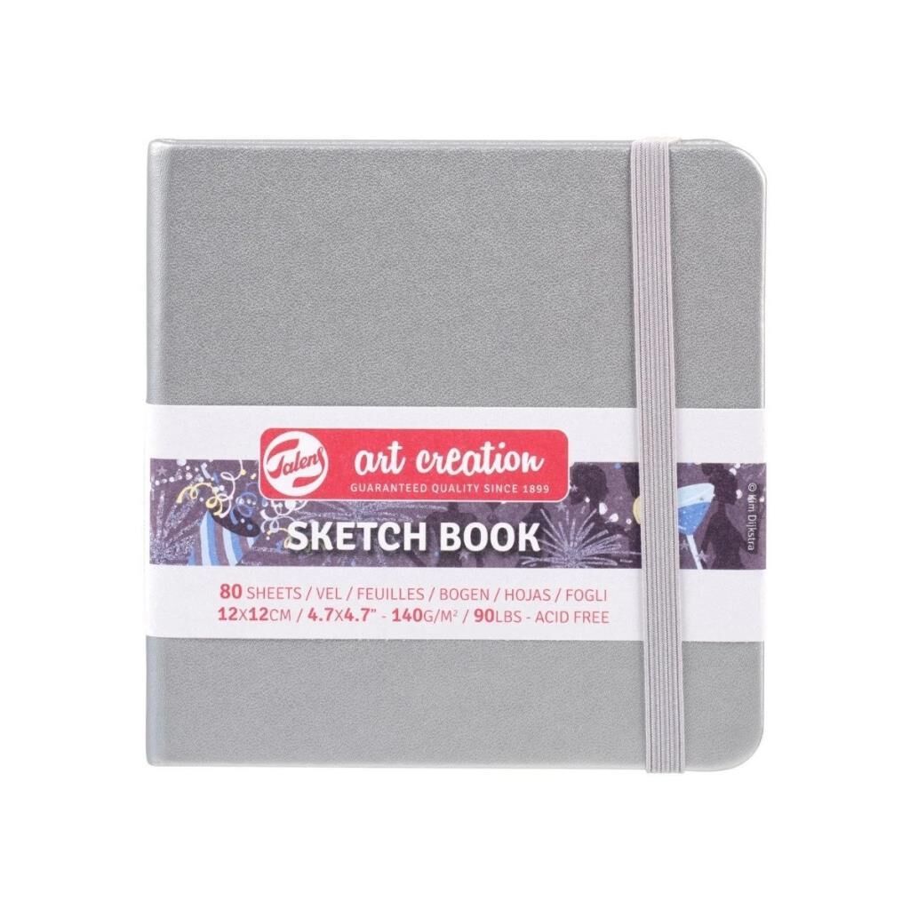 TALENS ART SKETCH BLCK S.SLVR.12X12 140gr