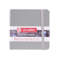 TALENS ART SKETCH BLCK S.SLVR.12X12 140gr