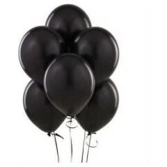 BALONEVI BALON BASKISIZ 12 ınc SIYAH 100 LU
