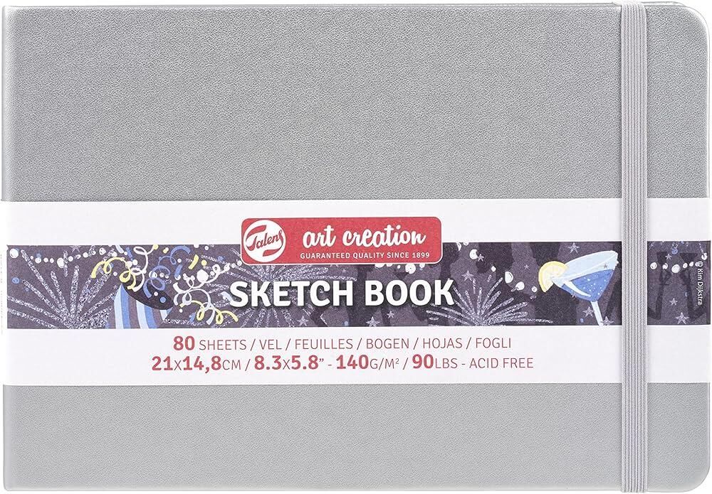 TALENS ART SKETCH BLCK S.SLVR.21X15 140gr