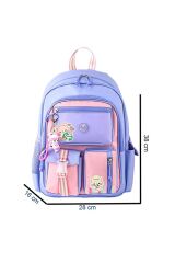 Muggle 3 Bölmeli Okul Sırt Çanta Seti (Beslenme Çantası + Kalemlik)