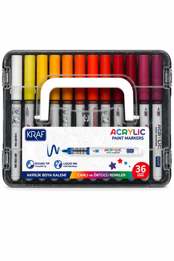 KRAF AKRILIK MARKER 666 36 LI
