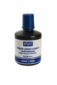 KRAF BEYAZ TAHTA MUREKKEBI 100 cc  MAVI (450G)