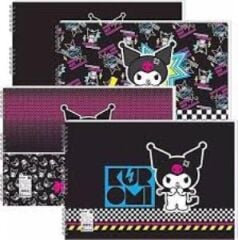 KUROMI 25x35 15 YP.SPR.RESIM DEFTERI 300215-12