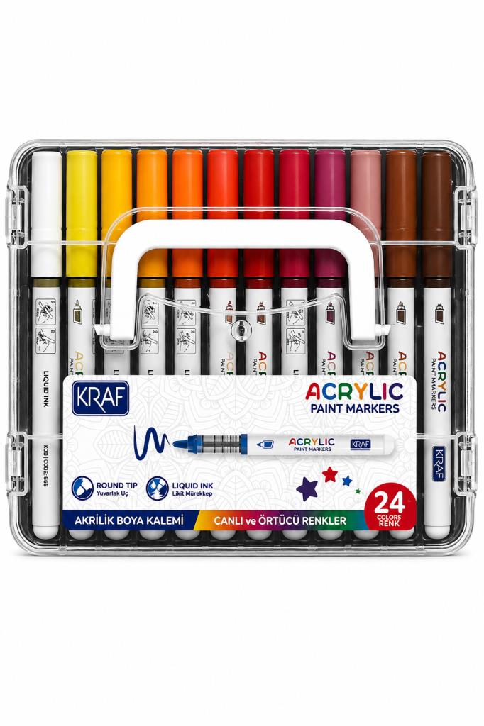 KRAF AKRILIK MARKER 666 24 LU
