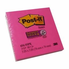 3M POST-IT  76x76 S.STICKY 90 YP.(654-SSPK)