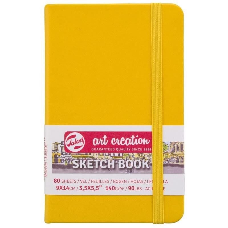 TALENS ART SKETCH BLOCK G.YELLOW 9X14 140gr