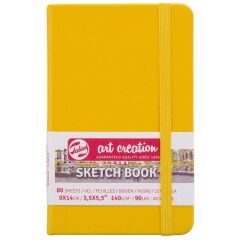 TALENS ART SKETCH BLOCK G.YELLOW 9X14 140gr