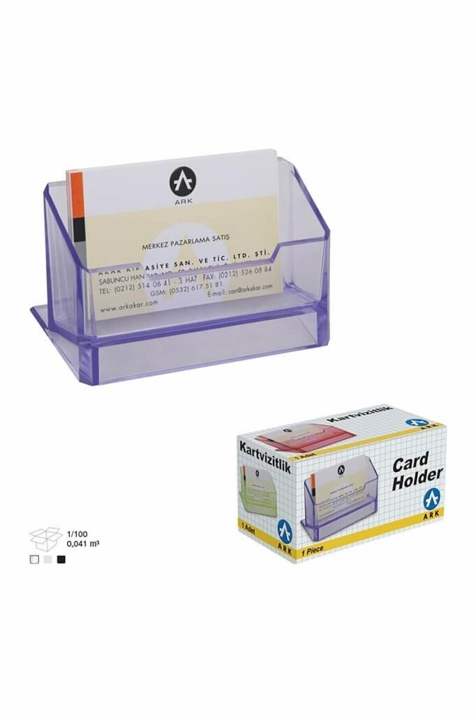 ARK SEFFAF KARTVIZITLIK  (1384)