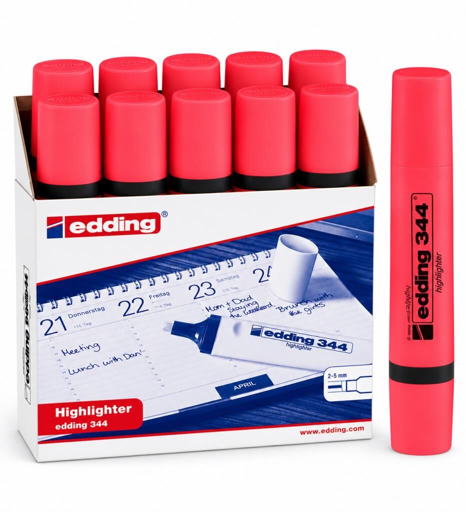 EDDING FOSFORLU KALEM NAR CICEGI 10 LU KUTU(E-344)