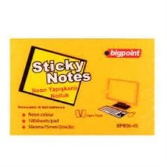 BIGPOINT YAPISKANLI KAGIT 50x75 NEON TURU.1LI(806)
