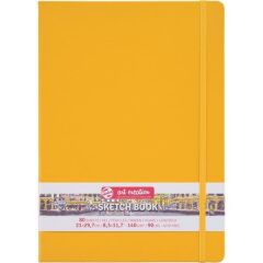 TALENS ART SKETCH BLOCK G.YELLOW 21X30 140gr
