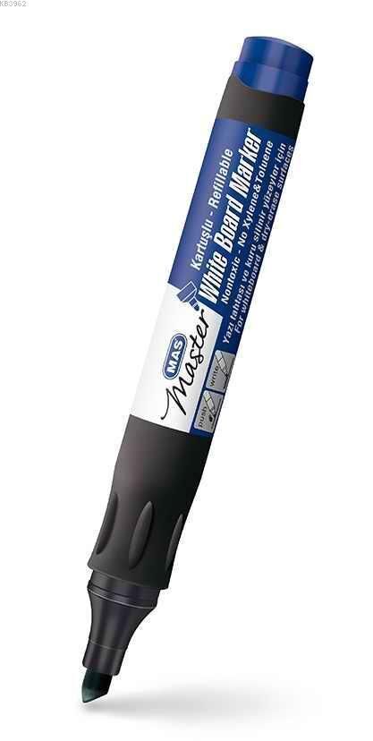 MAS BOARD MARKER KARTUSLU MAVI 1 LI (6412)