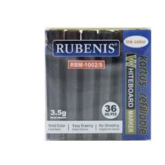 RUBENIS TAHTA KALEM KARTUS SIYAH 36 LI