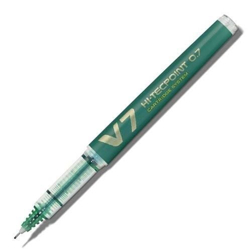 PILOT IGNE UCLU ROLLER V7 YESIL TUPLU  (BXC-V7-BG)