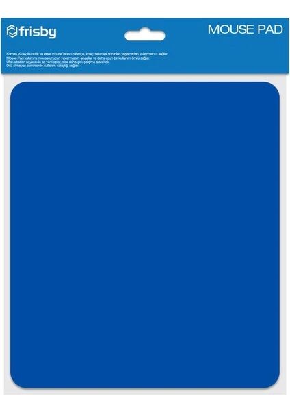 FRISBY MOUSE PAD KUMAS 200X250x5 MAVI FMP-760