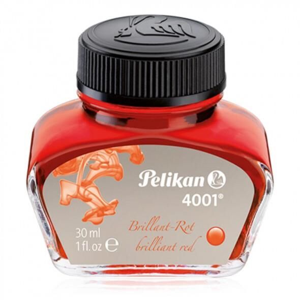 PELIKAN DOLMA KALEM MUREKKEBI KIRMIZI 30ML (4001)