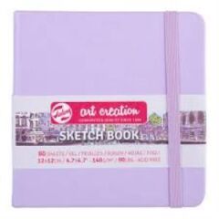TALENS ART SKETCH BLOCK  P.VIOLET 12X12 140gr