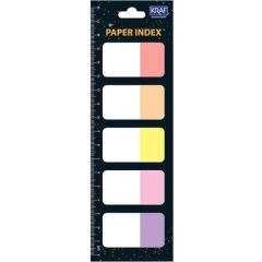 KRAF INDEX KAGIT 25X42 MM 5 RENK X 20YP FLAG(1555)