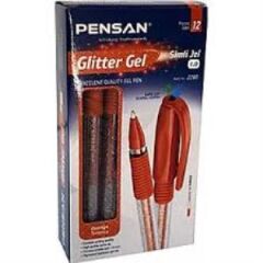 PENSAN JEL KALEM SIMLI GLITTER TURUNCU 2280