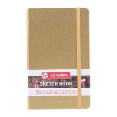 TALENS ART SKETCH BLCK W.GOLD 13X21 140gr