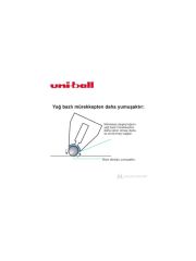 UNI JEL KALEM MEKANI JET STREAM 1.0 SIYAH(SXN-210)