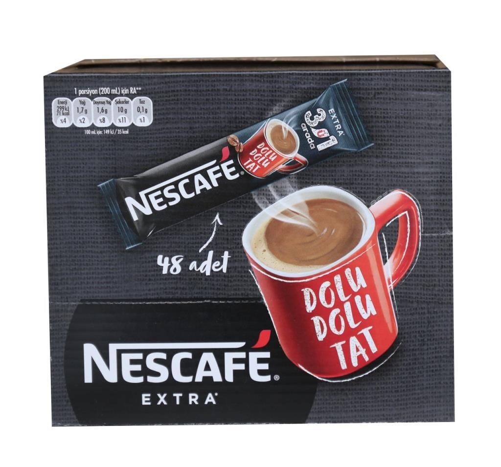 NESTLE NESCAFE 3U1 ARADA  EXTRA YOGUN 48 Ad