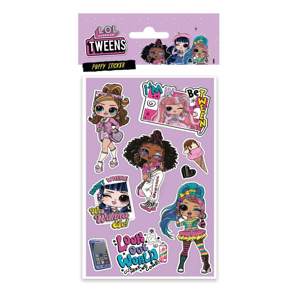 KESKIN STICKER ORTA BOY L.O.L. PUFFY 221300-78