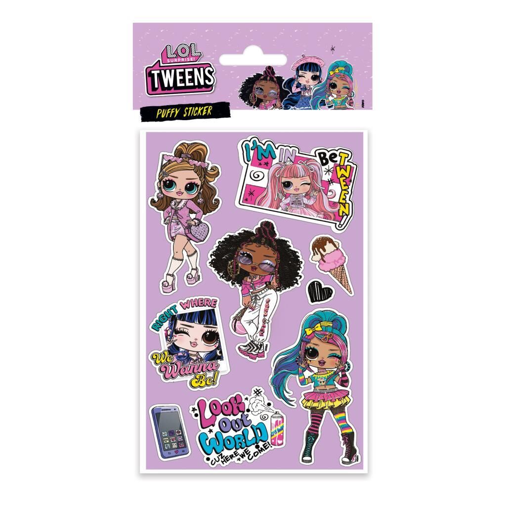 KESKIN STICKER ORTA BOY L.O.L. PUFFY 221300-78