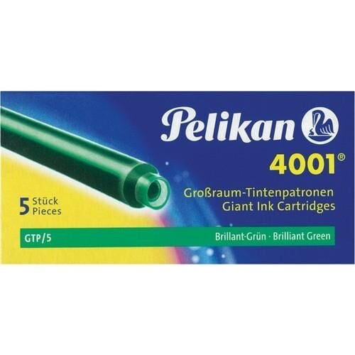 PELIKAN DOLMAKALEM  KARTUSU UZUN YESIL (GTP5Y)