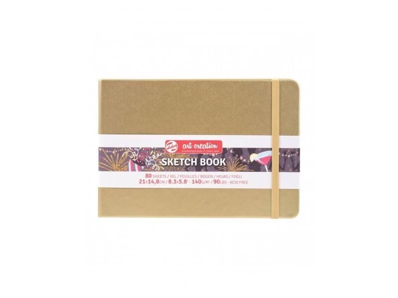 TALENS ART SKETCH BLCK W.GOLD 21X15 140gr