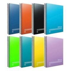 GIPTA SPIRALLI DEFTER PP KAPAK 120YP KARELI 4939