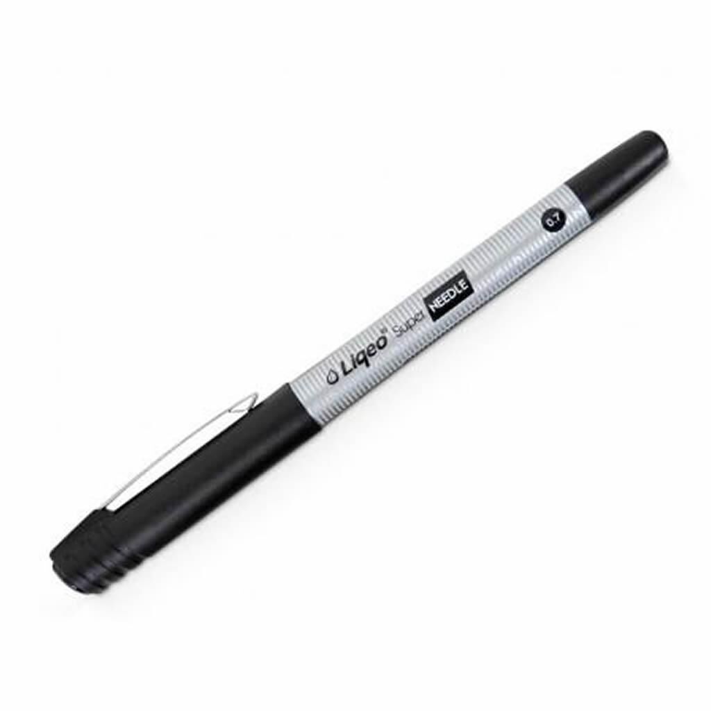 LIQEO ROLLER PILOT KALEM NEEDLE IGNE 07 SIYAH
