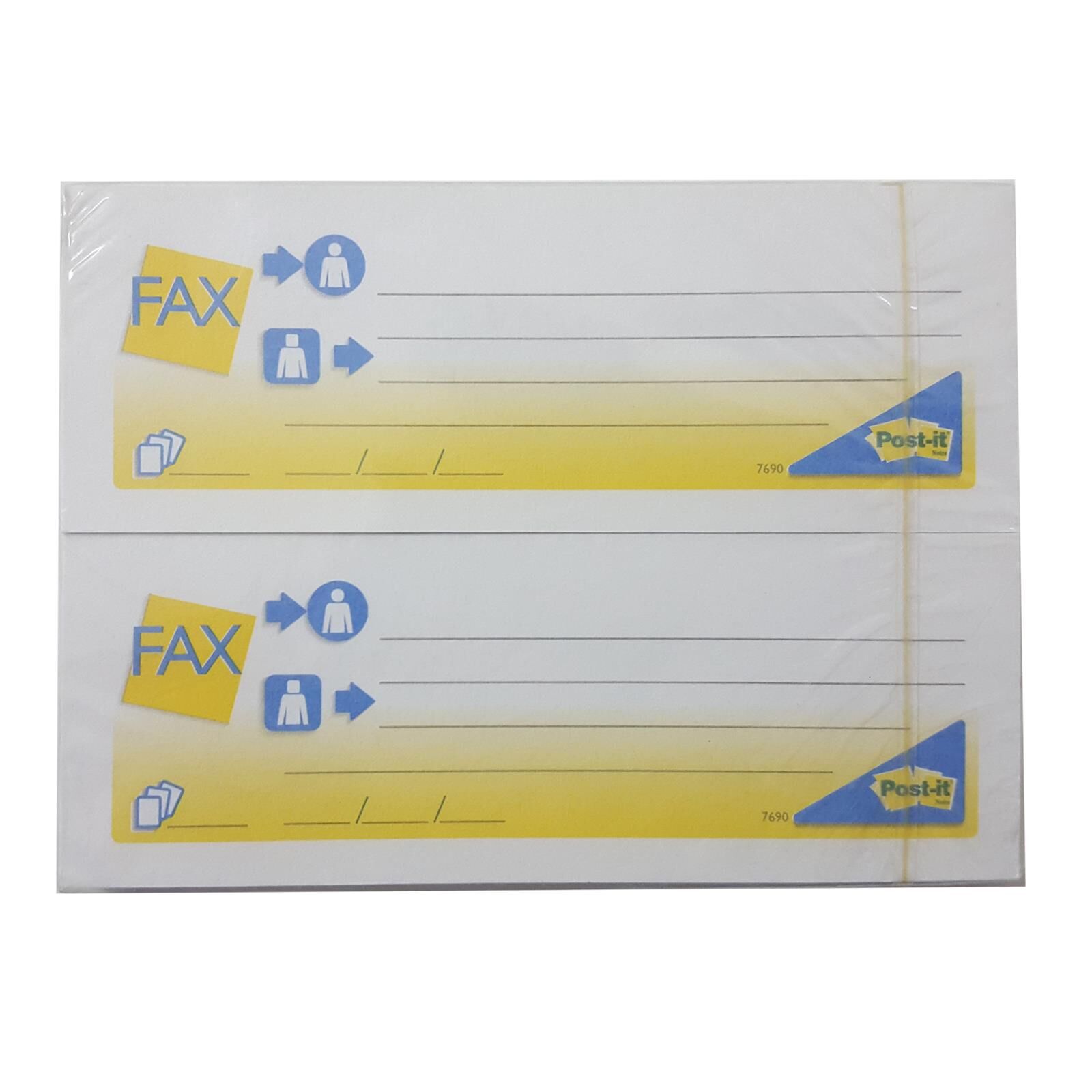 3M POST-IT YAPISKAN. BASKILI FAX MESAJ 2 LI (7690)