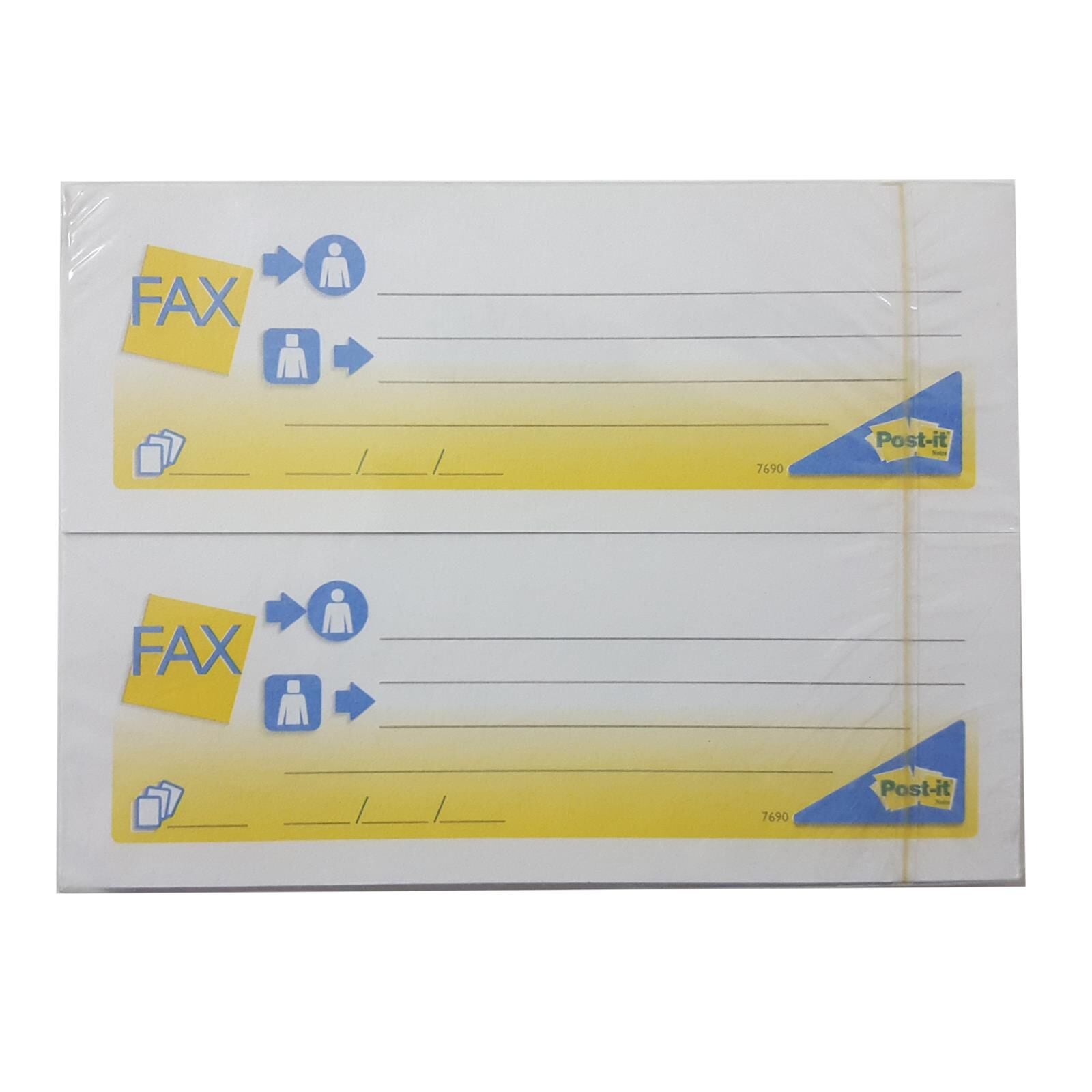 3M POST-IT YAPISKAN. BASKILI FAX MESAJ 2 LI (7690)