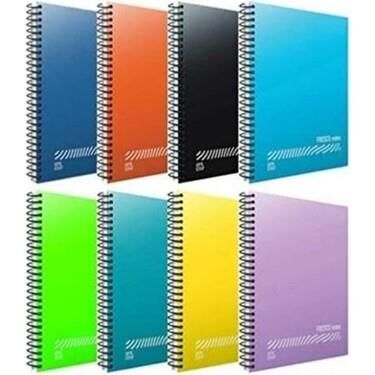 GIPTA SPIRALLI DEFTER PP KAPAK 72YP KARELI 4933