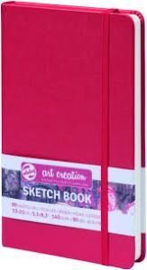 TALENS ART SKETCH BLOCK RED 13X21 140gr