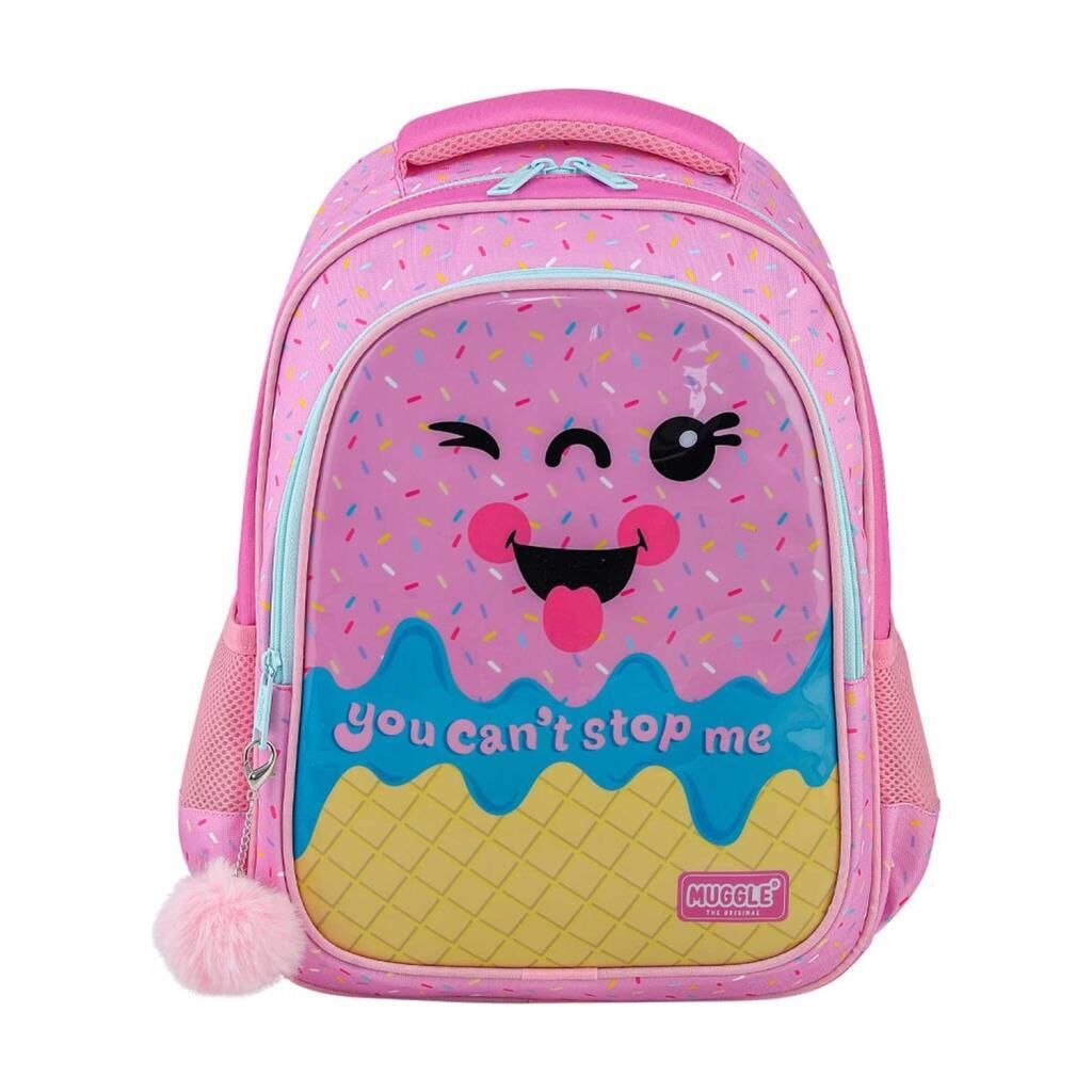 MIKRO OKUL CANTASI MUGGLE PINK ICE CREAM MU8652