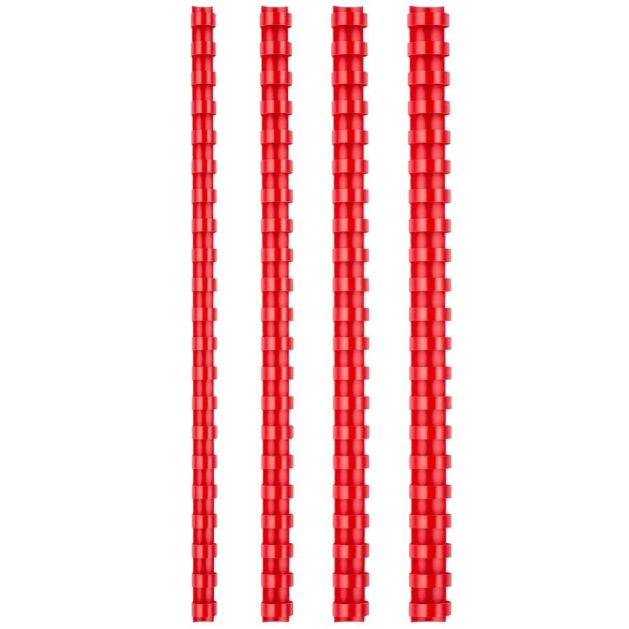 BIGPOINT PLASTIK SPIRAL 12mm KIRMIZI 100 LU (620)