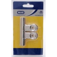 MAS KISKAC BEYAZ METAL 65mm  2 LI BLS.(961)