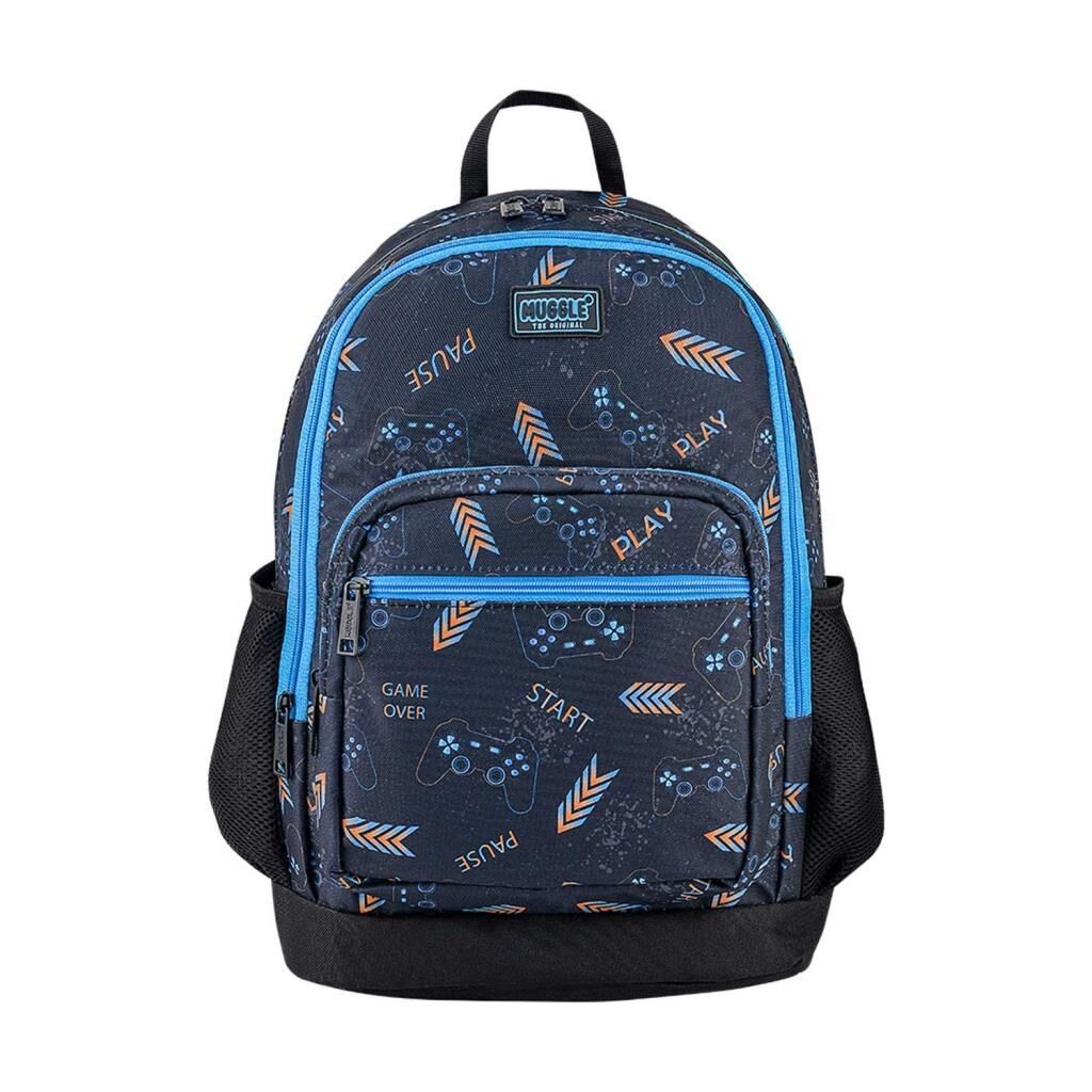 MIKRO OKUL CANTASI MUGGLE OT-GAME OVER SIYAH 0389