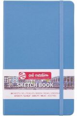 TALENS ART SKETCH BLOCK L.BLUE 13X21 140gr