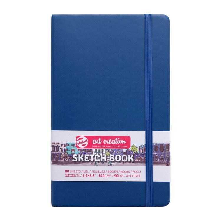 TALENS ART SKETCH BLOCK  NVY.BLUE 13X21 140gr